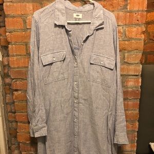 Casual Button Up Dress
